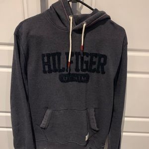 Tommy Hilfiger grey hoodie in perfect condition!
